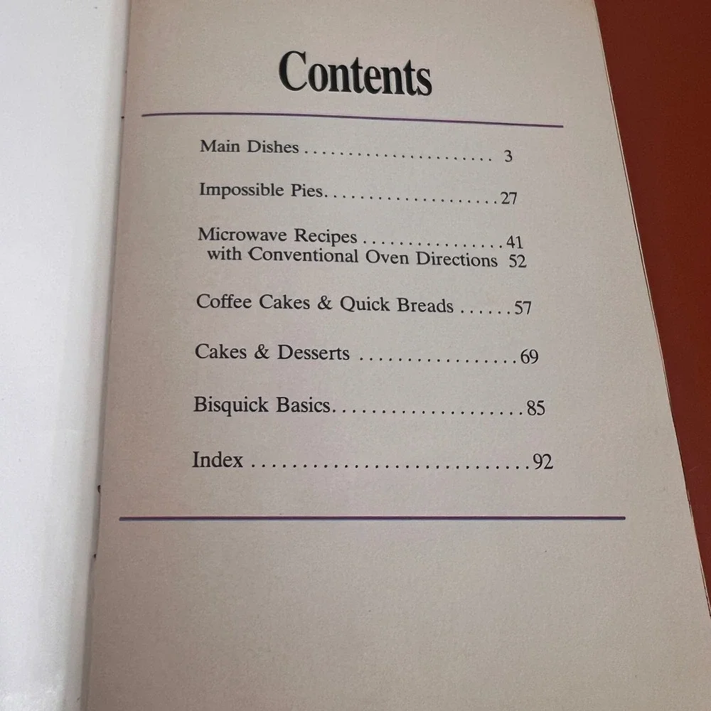 Vintage 1983 The Best of Bisquick Betty Crocker Cookbook Recipes Impossible Pies